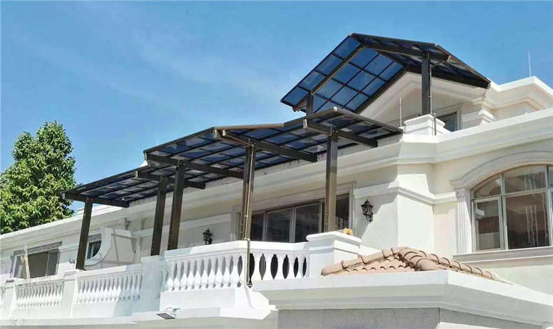 聚碳酸酯（PC)板專題學(xué)習(xí)——?jiǎng)e墅應(yīng)用領(lǐng)域