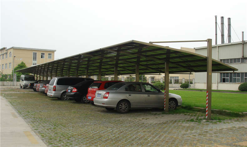 關(guān)于汽車(chē)停車(chē)棚對(duì)太陽(yáng)能板的承重說(shuō)明