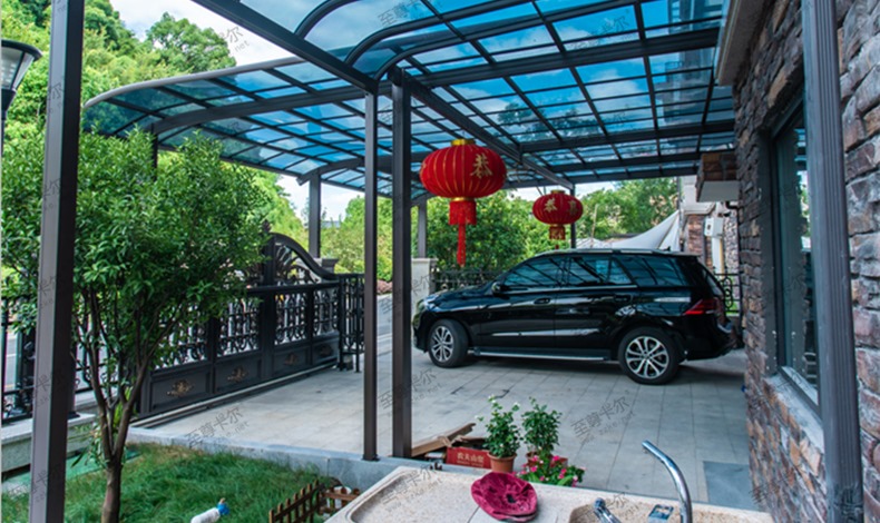 自家一樓院子搭建雨棚？先看完這些雨棚圖片實景！