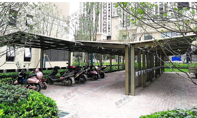 廠家揭秘自行車棚訂做的三大坑！裝自行車棚花30秒看不花冤枉錢！