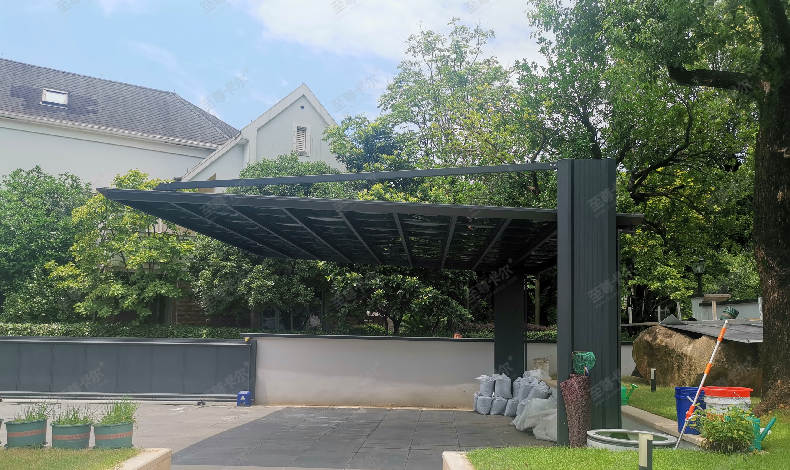 【萬(wàn)科公望】焊馬汽車棚