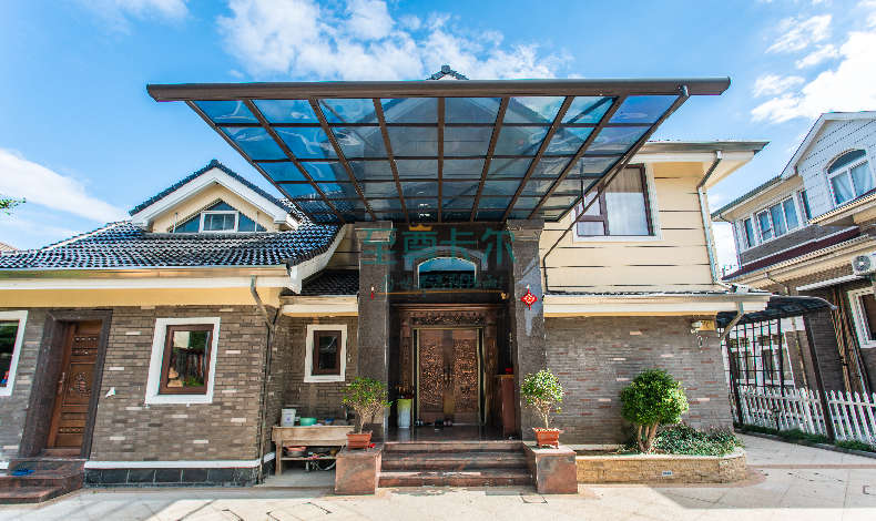 “不碎玻璃”搭建的雨棚，你了解嗎？